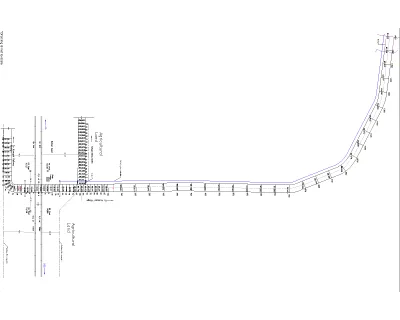 Drainage Arrangement Drawings for Level Crossing Gates